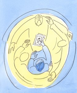In de liefde van de Drie Goddelijke Personen kunnen we voor anderen bemiddelen door Elizabeth Wang