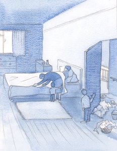 Ik herinner me dat ik mijn wil versterkte en me voedde met Christus om te overleven, om mijn dagelijkse taken te doen door Elizabeth Wang
