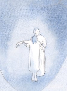 Als we één worden met Christus in lijden (geduldig gedragen) worden we één met Hem in gebed