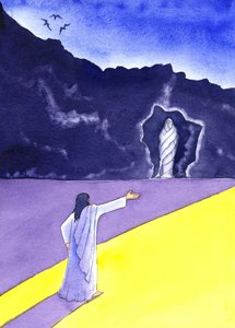 Jezus wekt Lazarus tot leven