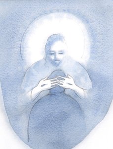 Eens, toen ik om hulp smeekte, daalde Christus neer naar mijn ziel en gaf me Zijn vrede