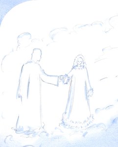 Sneeuw, legde Christus uit, is een goed symbool van de stralende zuiverheid van Zijn Onbevlekte Moeder, die Hij zo liefheeft door Elizabeth Wang
