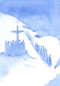 Sommigen keren zich om en negeren het werk dat Christus doet voor hun redding; ze tonen hun onverschilligheid voor Zijn Offer. door Elizabeth Wang