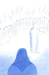 De heiligen van de hemel verheugen zich in onze liefde voor Christus en in onze goede daden, omdat alle vreugde in de hemel wordt gedeeld door Elizabeth Wang