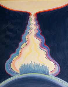 Het gebed van de Kerk, aangeboden door Jezus en met Maria, is als een navelstreng die ons met de hemel verbindt. door Elizabeth Wang