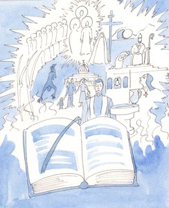 De hele katholieke geloof is vervat in het Missaal en gevierd in de Liturgie door Elizabeth Wang