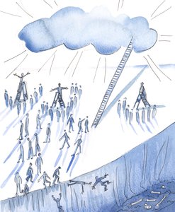 Er zijn heel veel goedbedoelende mensen die de menigten heel verschillende ideeën over God aanbieden. door Elizabeth Wang