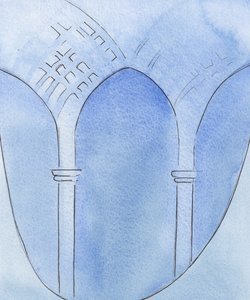 Door geloof en berouw werd mijn ziel veranderd van een grot in een kathedraal, klaar voor aanbidding, 2002 door Elizabeth Wang