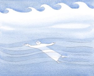 We kunnen onder de wateren glijden, ongestoord door oppervlakte stormen, als we bidden met vertrouwen, zelfs in onze zwakheid door Elizabeth Wang
