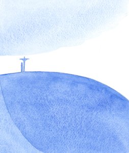 Wij die met Christus bidden (tijdens de Heilige Mis) brengen het offer dat Hij op Golgotha bracht, het offer aanbieden, smekend voor allen door Elizabeth Wang