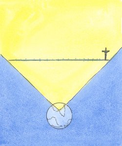 Waar de mis ook wordt gevierd, degenen die aanwezig zijn, zijn aanwezig bij het hele verlossingswerk van Christus, bereikt tijdens Zijn leven op aarde en inclusief Zijn dood aan het kruis door Elizabeth Wang