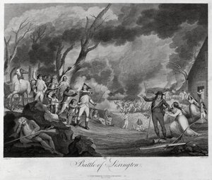 De Slag bij Lexington, 19 april 1775
