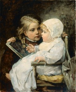 De jonge kunstenaar, 1885