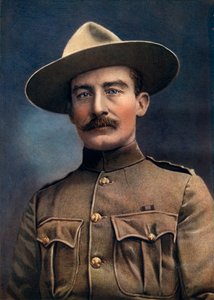 Kolonel Baden-Powell, Luitenant-Generaal in het Britse Leger, 1902 door Elliott and Fry