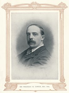 Sir Frederic H. Cowen, Mus. Doc., 1910 door Elliott and Fry