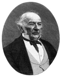 William Ewart Gladstone, Britse Liberale Partij staatsman en Premier, ca. 1890 door Elliott and Fry