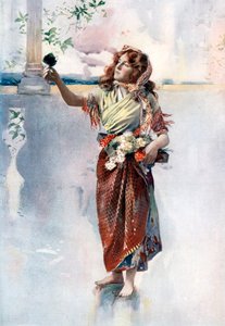 Ellaline Terriss in Bluebell in Fairyland, c1902 door Ellis and Walery