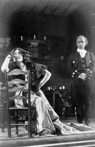 Julia Neilson en Horace Hodges in De Rode Pimpernel, ca. 1905
