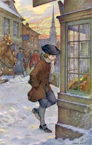 Ik werd ingehuurd om de papieren door de straten naar de klanten te dragen door Elmer Boyd Smith