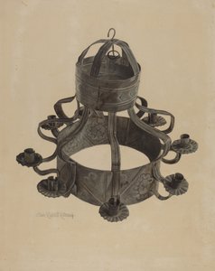 Pa. Duitse kroonluchter