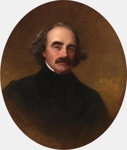 Nathaniel Hawthorne door Emanuel Gottlieb Leutze