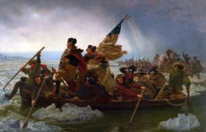 Washington Steekt de Delaware over