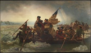 Washington steekt de Delaware over, 1851
