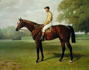 "Flying Fox", winnaar van de Derby van 1899, 1899 door Emil Adam