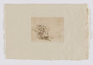 Connecticut Hillside (fm. portefeuille) door Emil Carlsen
