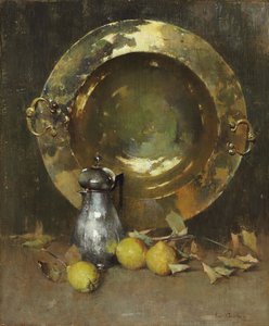 Stilleven, ca. 1918 door Emil Carlsen