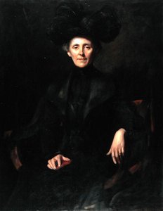 Dame in Zwart