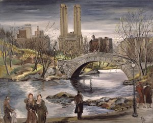 Lente in Central Park, 1936