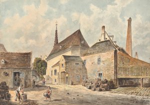 De kerk van St. Marx in Wenen