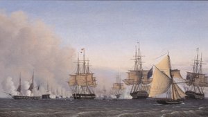 De slag bij Rheden op 2 april 1801