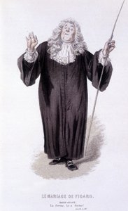 Volledig werk van Beaumarchais (1732-1799) door Edouard Fournier. tekening door Emile Bayard. Ed. Laplace, Sanchez et Cie, Parijs 1876. Dit is Brid