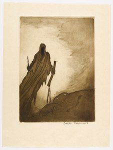 Nr. 11 – „Der Schleier, der sich öffnete, ließ in zwei Händen sehen / Einen Stock, einen Stein, der von den Wegen gerissen wurde, / Dann einen langen Nagel, der einem Türschloss ähnelte.“
