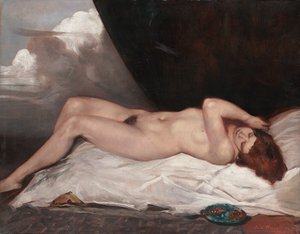Naakt met een kopje kersen, 1933