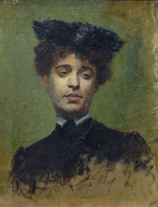 Portret van Marie Lemasson, 1892 door Emile Bernard