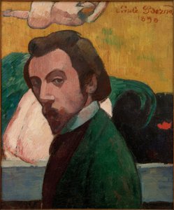 Zelfportret Emile Bernard, 1890 door Emile Bernard