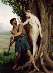 De Hamadryade, 1870 door Emile Bin