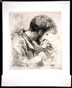 Portret van Paul Rajon