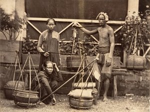 Fruitverkopers, Cochinchina