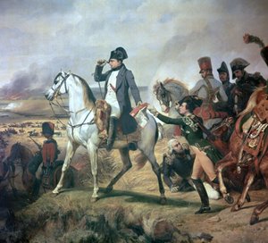 Napoleon bij de Slag van Wagram, 19e eeuw
