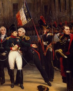 Napoleons afscheid van de Keizerlijke Garde, 20 april