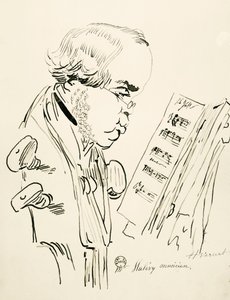Portret van Jacques Fromental Elie Levy, bekend als Halevy door Emile Jean Horace Vernet