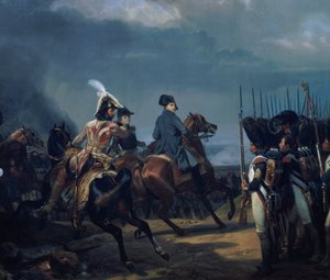 De Slag bij Jena, 14 oktober 1806 door Emile Jean Horace Vernet