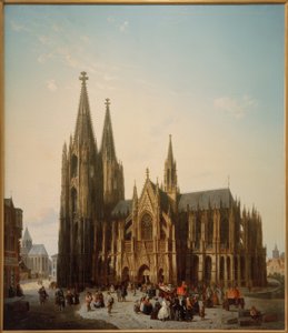 Dom van Keulen in verwachte voltooiing