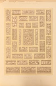 Moskee van Ahmed-ibn-Touloun, 1885 door Emile Prisse dAvennes