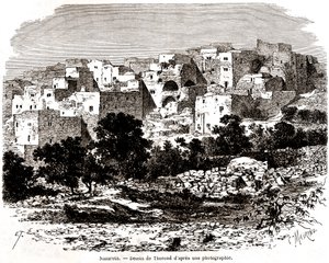 Nazareth door Emile Theodore Therond