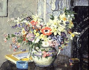 Lentebloemen door Emily Beatrice Bland